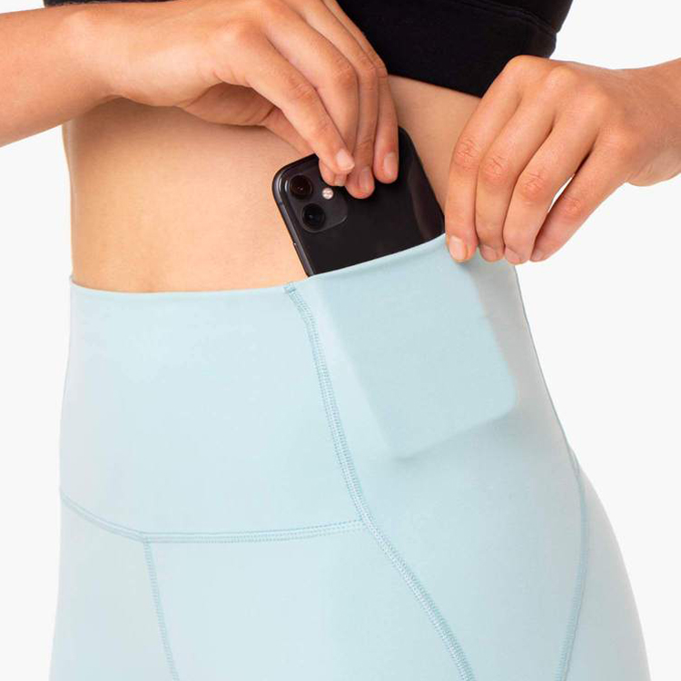 High reputation Custom Track Suits -
OEM Manufacturer Polyester Spandex Women High Waist Pocket Gym Compression Yoga Leggings – AIKA detail pictures