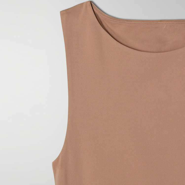 Hot Sell Four Way Stretch Blank Crop Tank Tops Custom Logo For Women detail pictures