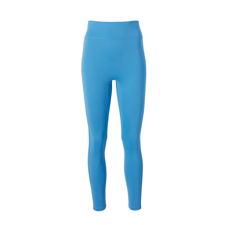High Stretchable Mesh Calf No Front Seam Women 7/8 Yoga Tights Gym Leggings Pants detail pictures