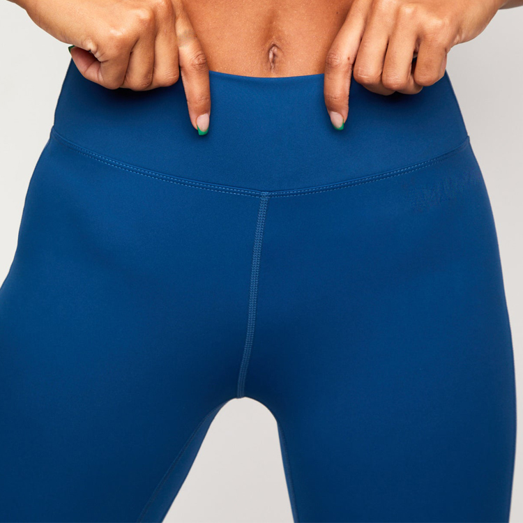 Custom Sweat Wicking High Waist Compression Workout Tights Yoga Leggings For Women detail pictures
